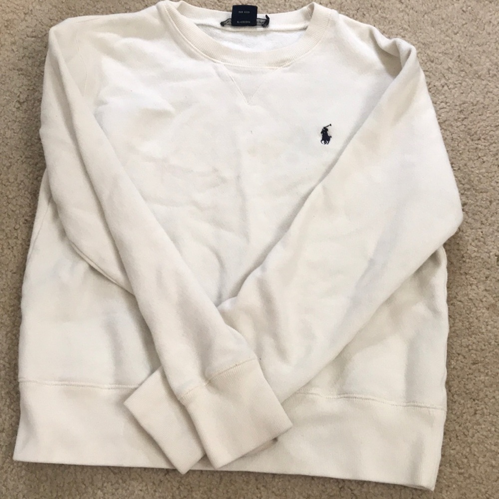 White ralph lauren sweater